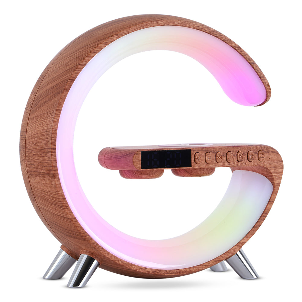 Intelligent G Shaped LED Lamp Bluetooth Wireless Speaker