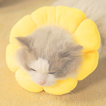 Sunflower Recovery Collar for Cats & Dogs