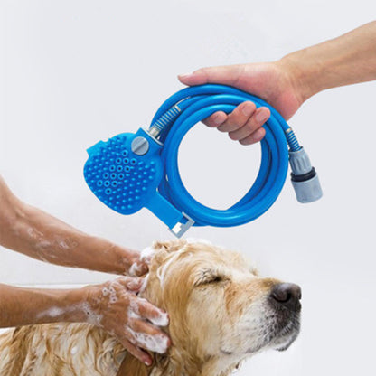 Pet Bathing Brush with Shower Sprayer