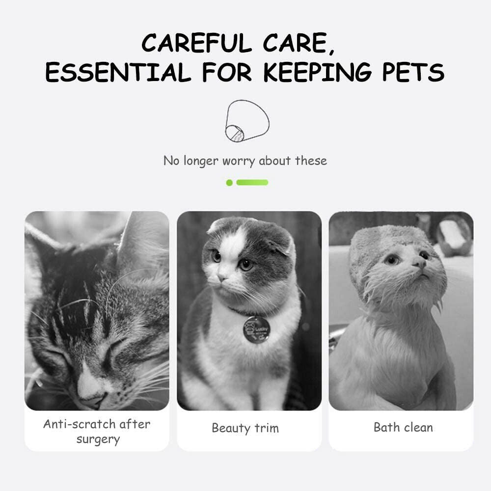 Adjustable Soft Lemon Pet Recovery Collar