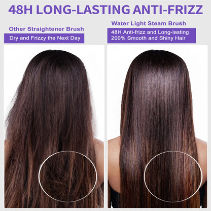 Ionic Steam Hair Straightening Brush