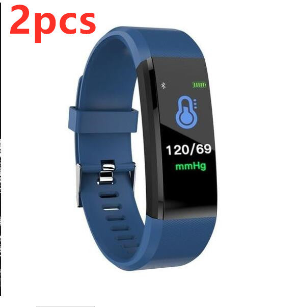 Smart Bracelet With Bluetooth Wristband Heart Rate Monitor
