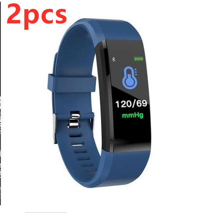 Smart Bracelet With Bluetooth Wristband Heart Rate Monitor