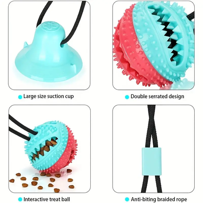 Interactive Dog Toy for Aggressive Chewers