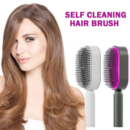 Women 3D Hair Growth Self-Cleaning Brush