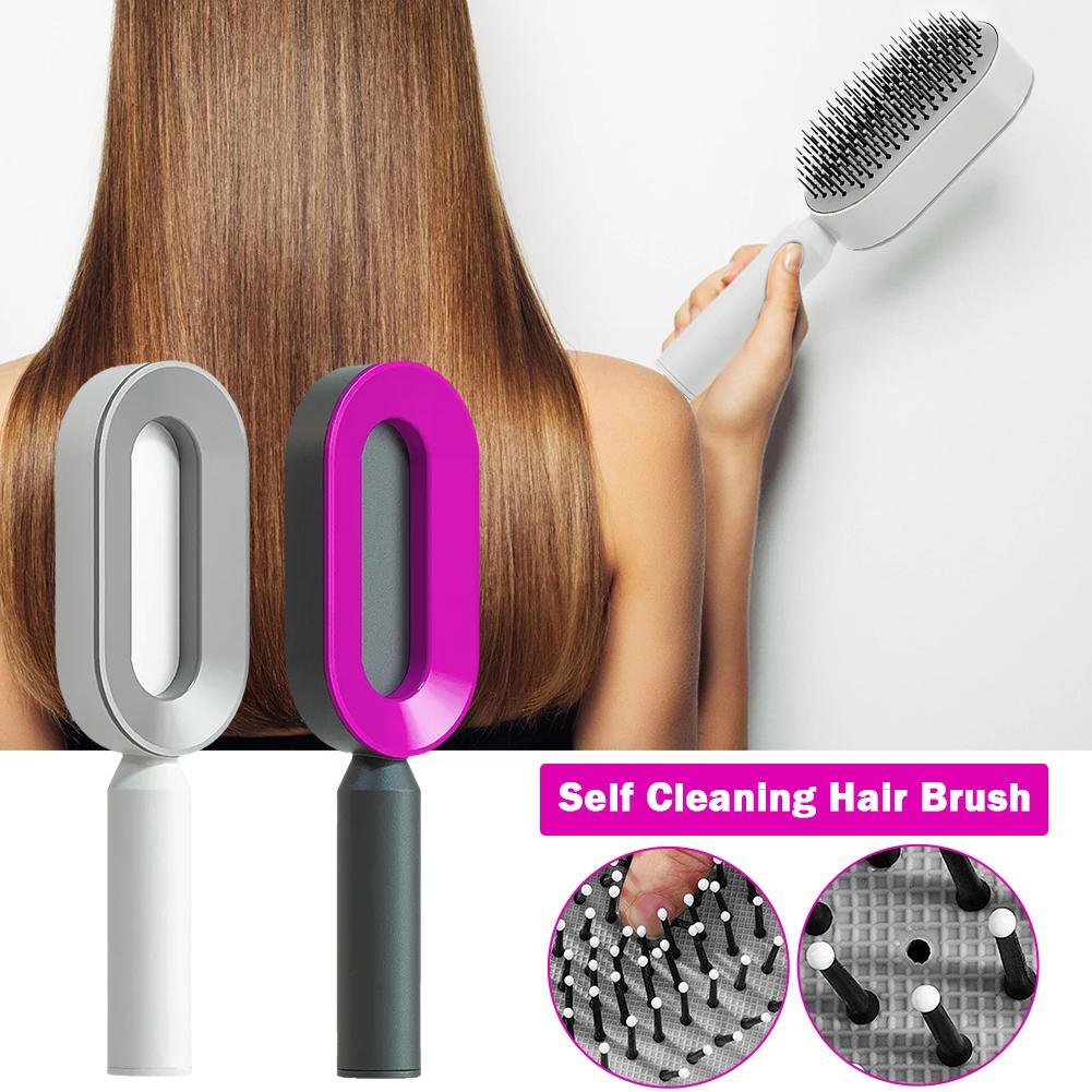 Women 3D Hair Growth Self-Cleaning Brush