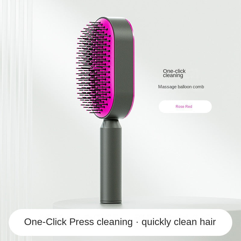 Women 3D Hair Growth Self-Cleaning Brush