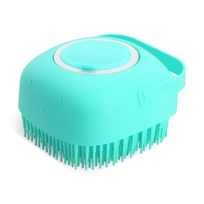 Pet Shampoo & Massage Grooming Brush