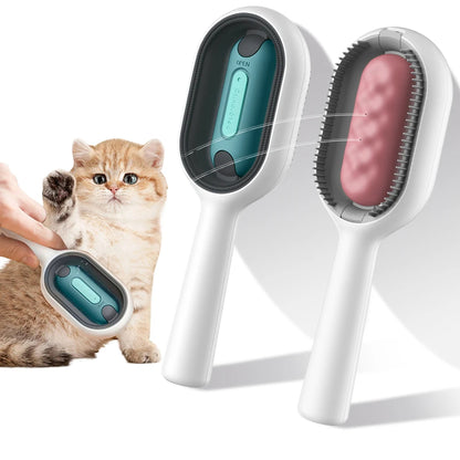 4-in-1 Cat & Dog Grooming Brush with Water