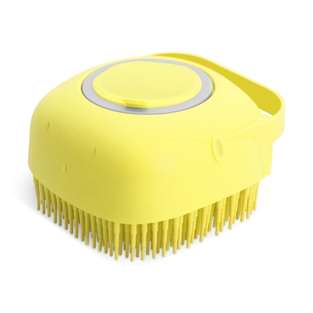 Pet Shampoo & Massage Grooming Brush