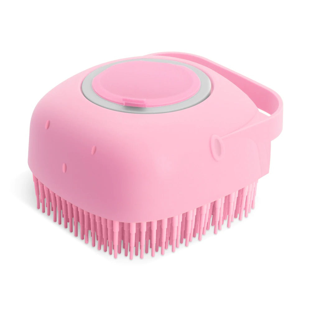 Pet Shampoo & Massage Grooming Brush