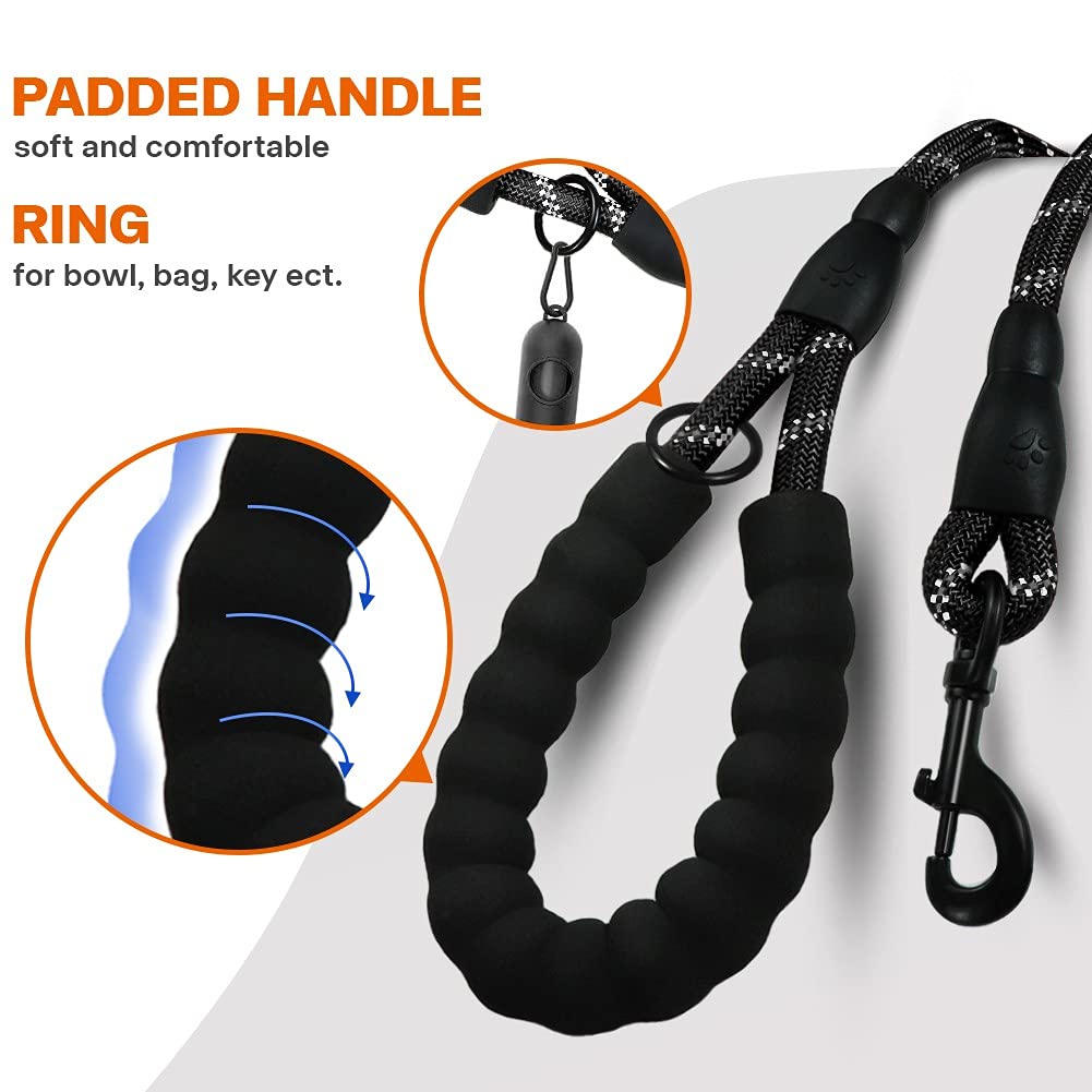 Hands-Free Elastic Dog Leash with Harness