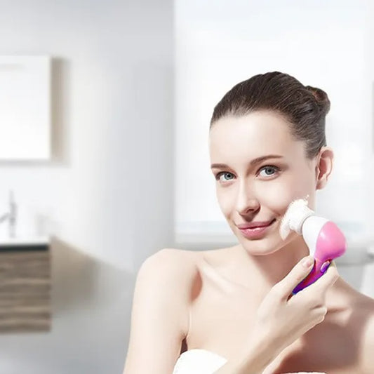 Waterproof Facial Cleansing Spin Brush