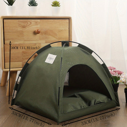 Portable Cat & Small Dog Tent Bed
