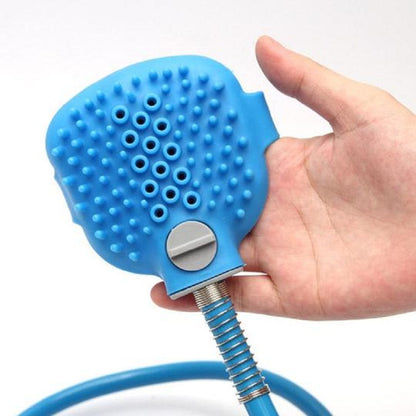 Pet Bathing Brush with Shower Sprayer