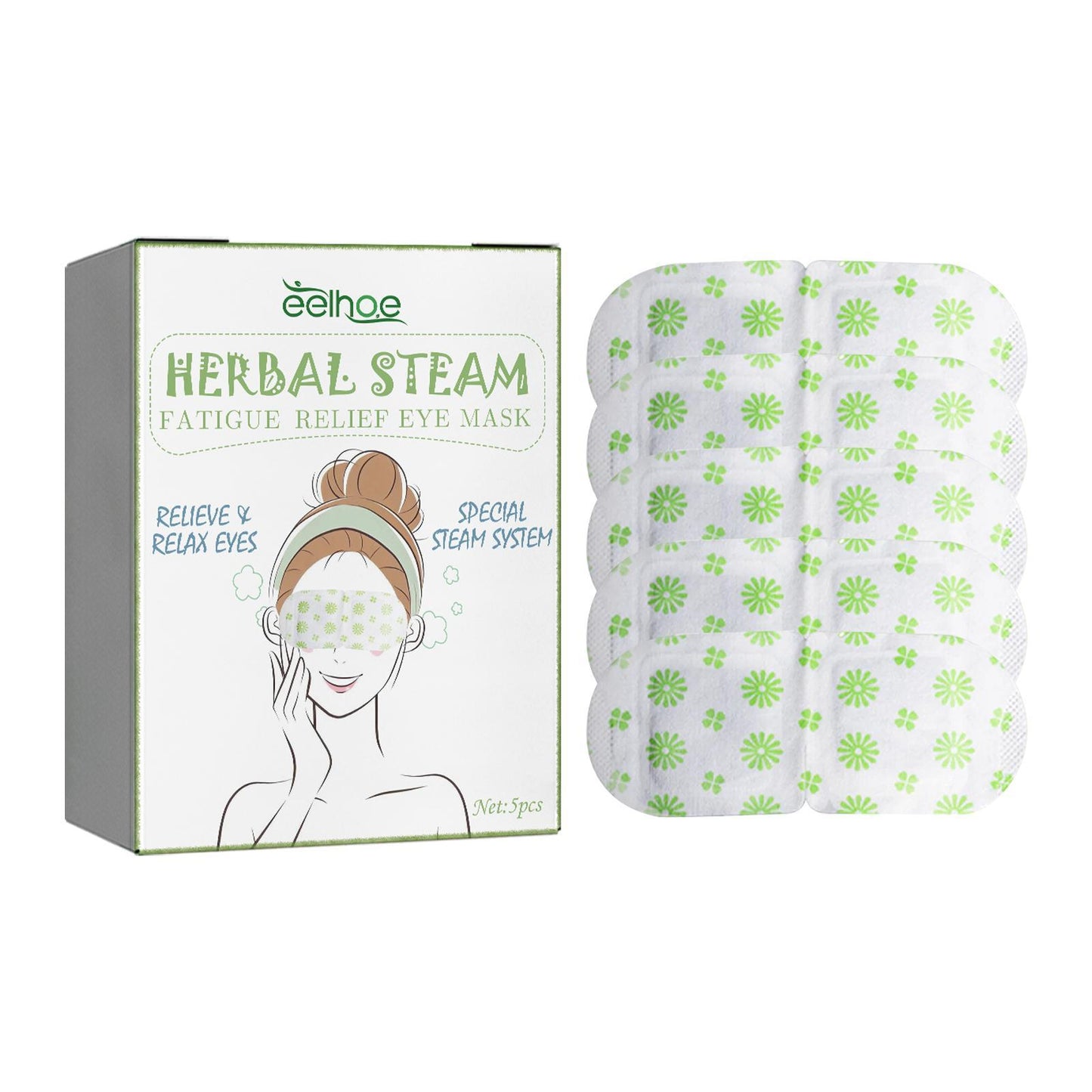 5PCS Self-Heating Steam Eye Mask