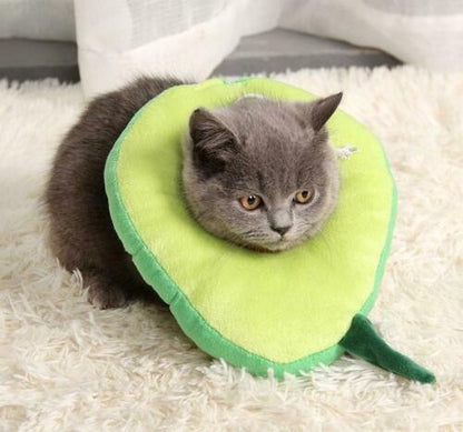 Adjustable Soft Lemon Pet Recovery Collar