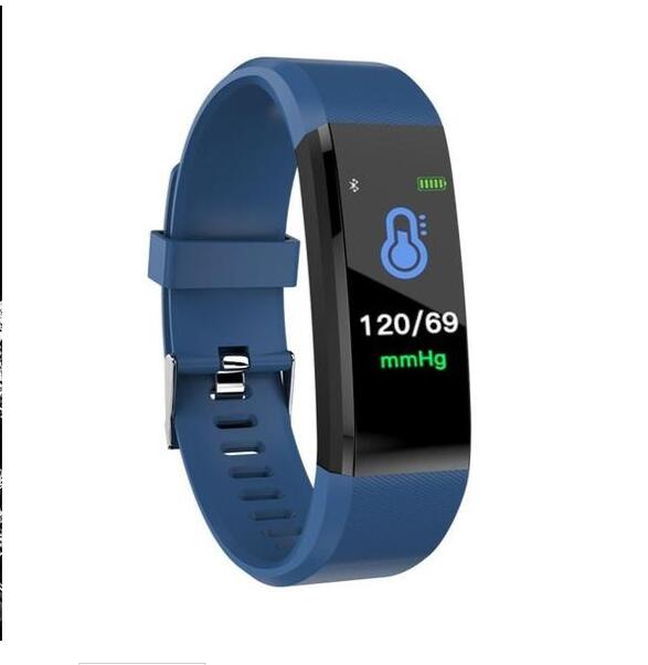 Smart Bracelet With Bluetooth Wristband Heart Rate Monitor