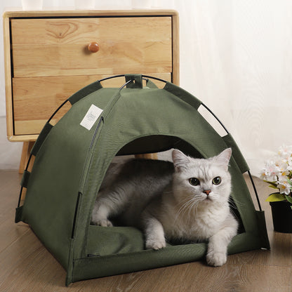 Portable Cat & Small Dog Tent Bed