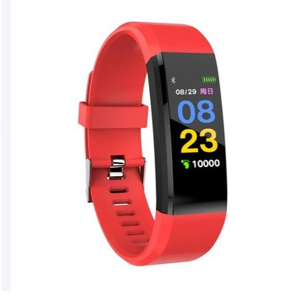 Smart Bracelet With Bluetooth Wristband Heart Rate Monitor