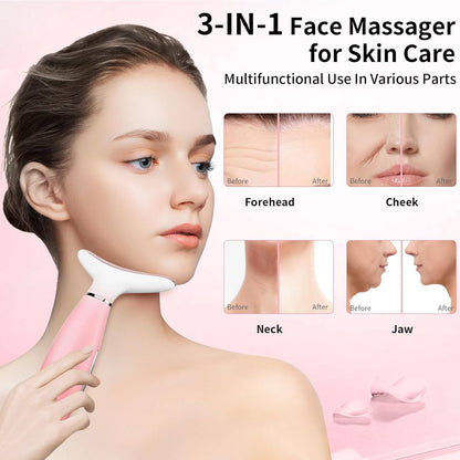 3-in-1 Thermal Face & Neck Massage Tool