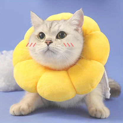 Sunflower Recovery Collar for Cats & Dogs