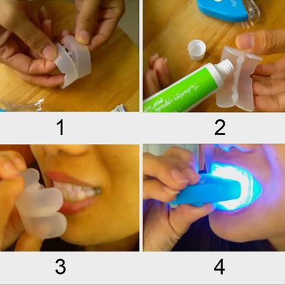 LED Oral Gel Teeth  Dental Bleach Whitener