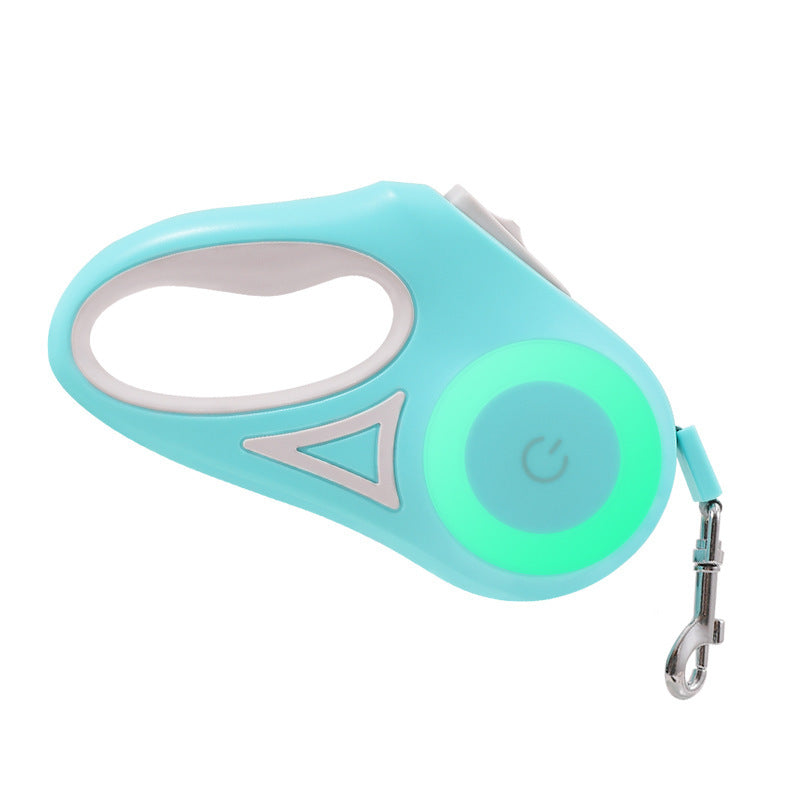 Retractable  Dog Leash With Night Light