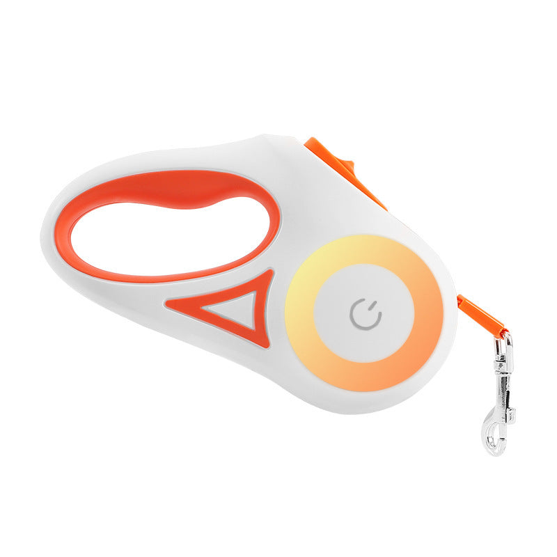 Retractable  Dog Leash With Night Light