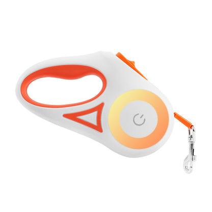 Retractable  Dog Leash With Night Light
