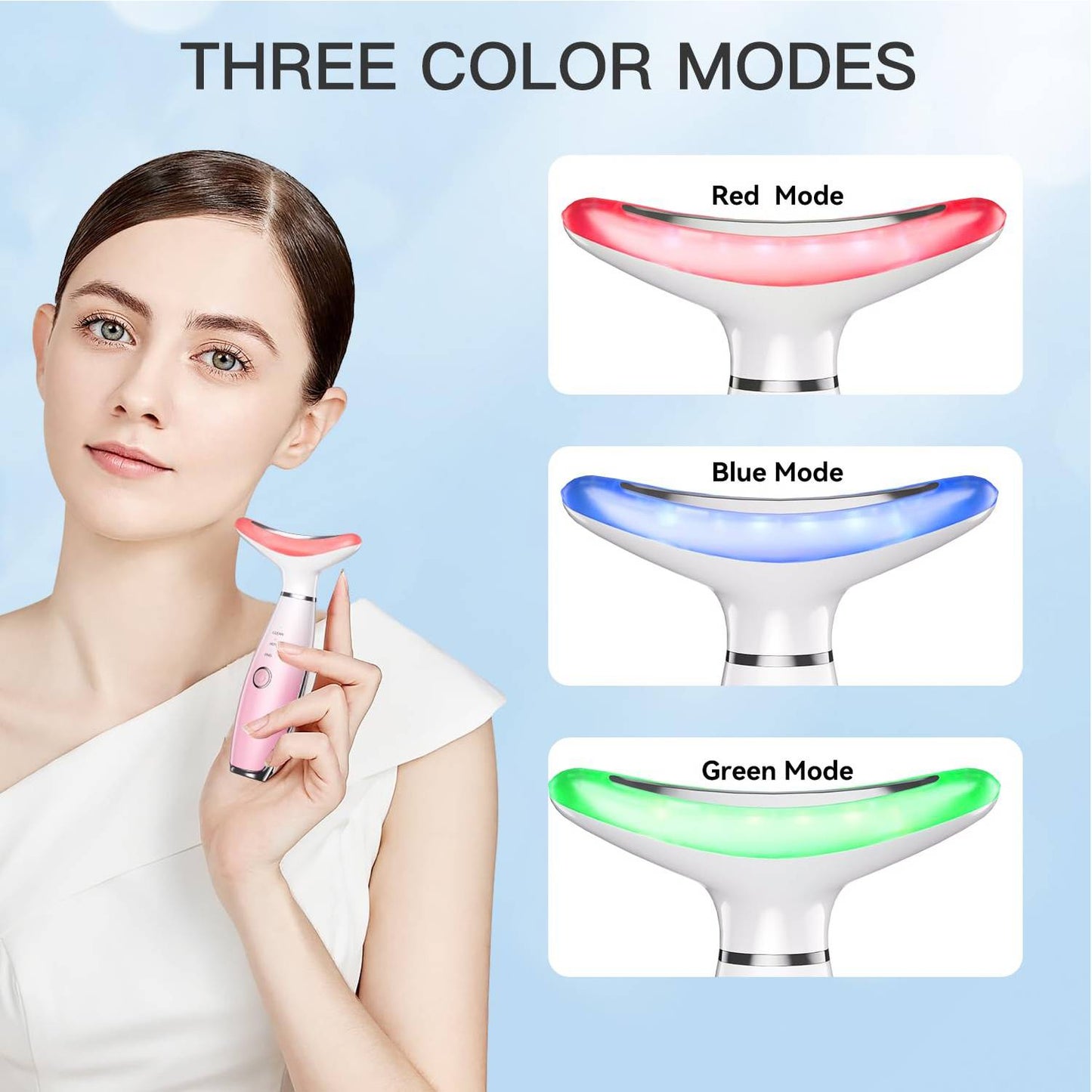 3-in-1 Thermal Face & Neck Massage Tool