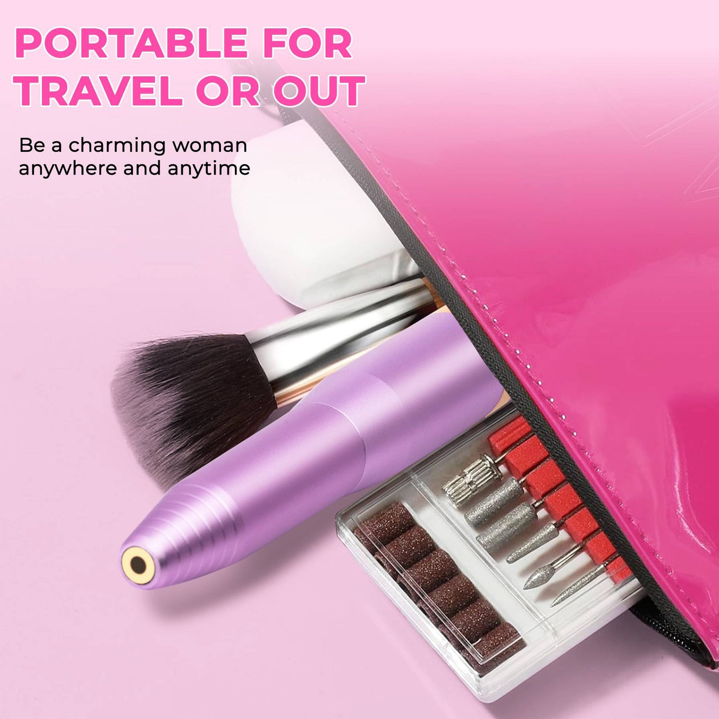 Professional Electric Nail File Kit