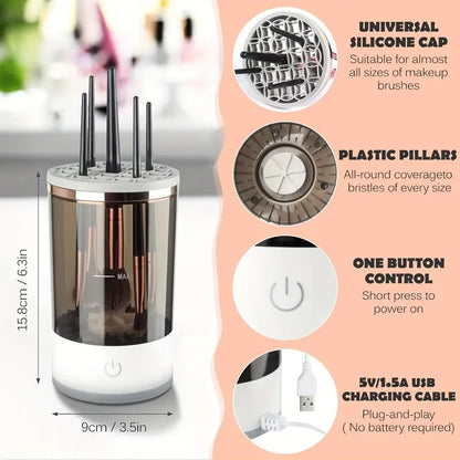 Automatic Electric Makeup Brush Cleaner