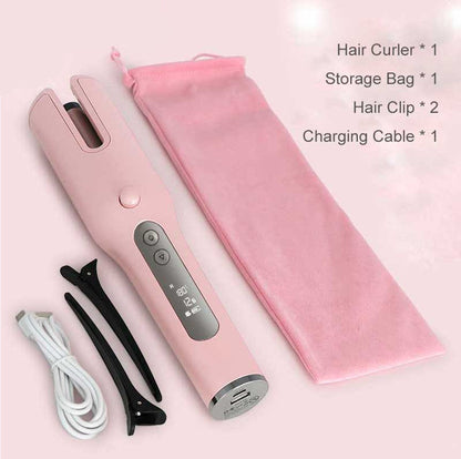 USB Wireless Automatic Ceramic Heating Curler