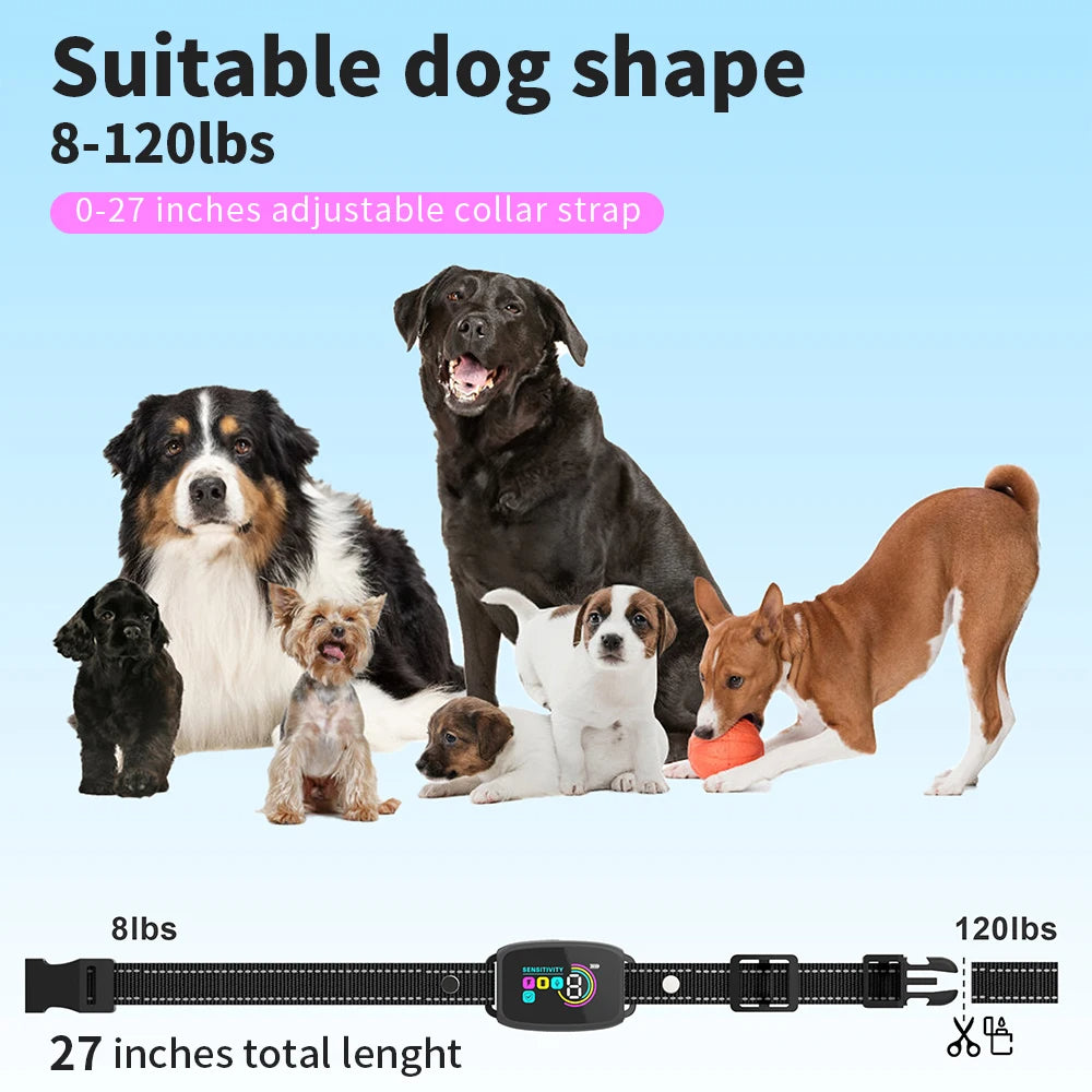 Smart Automatic Anti Barking Dog Rechargeable Collar