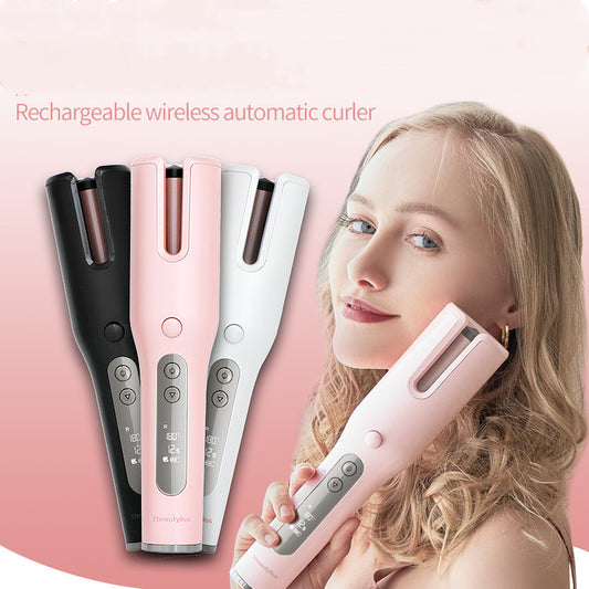 USB Wireless Automatic Ceramic Heating Curler