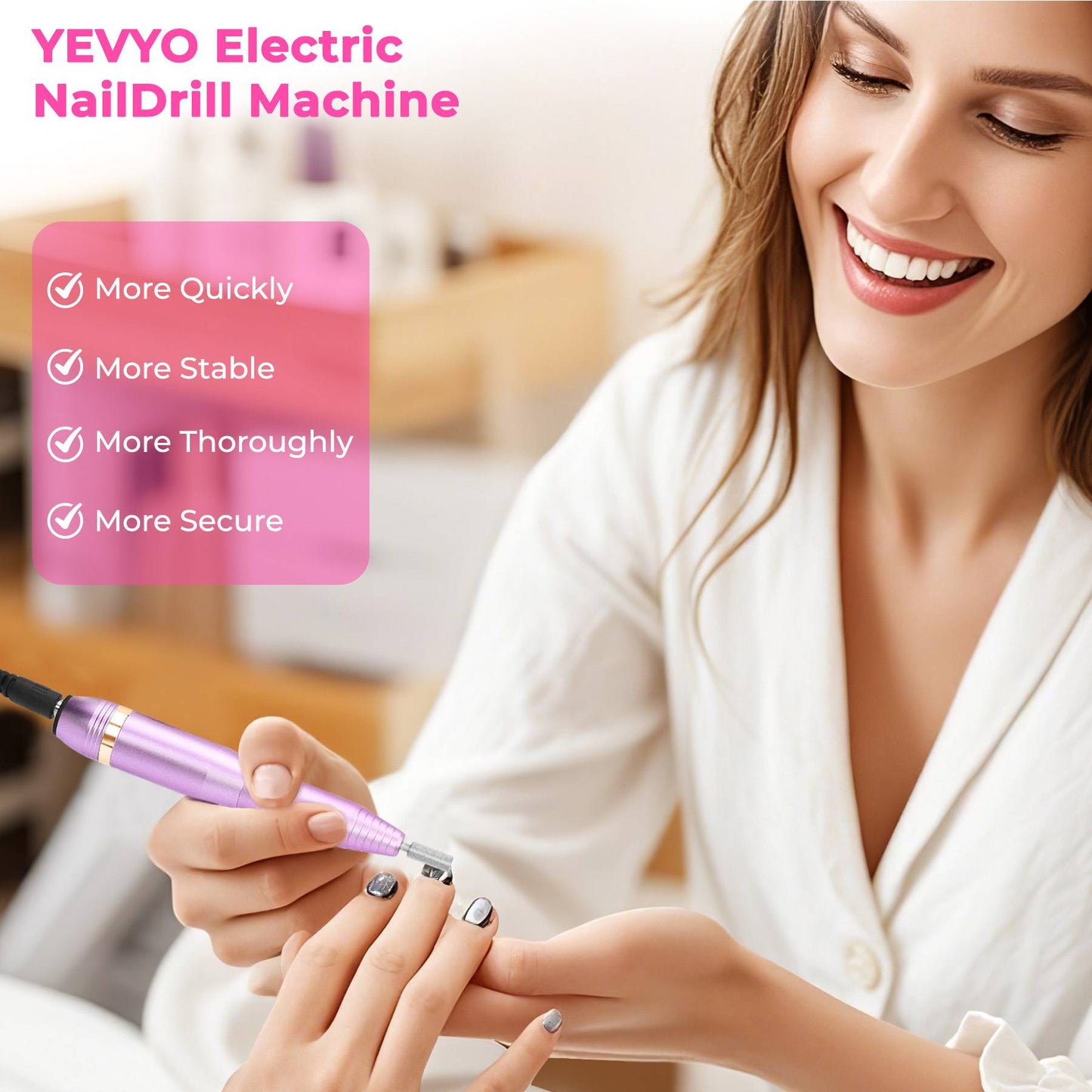 Professional Electric Nail File Kit