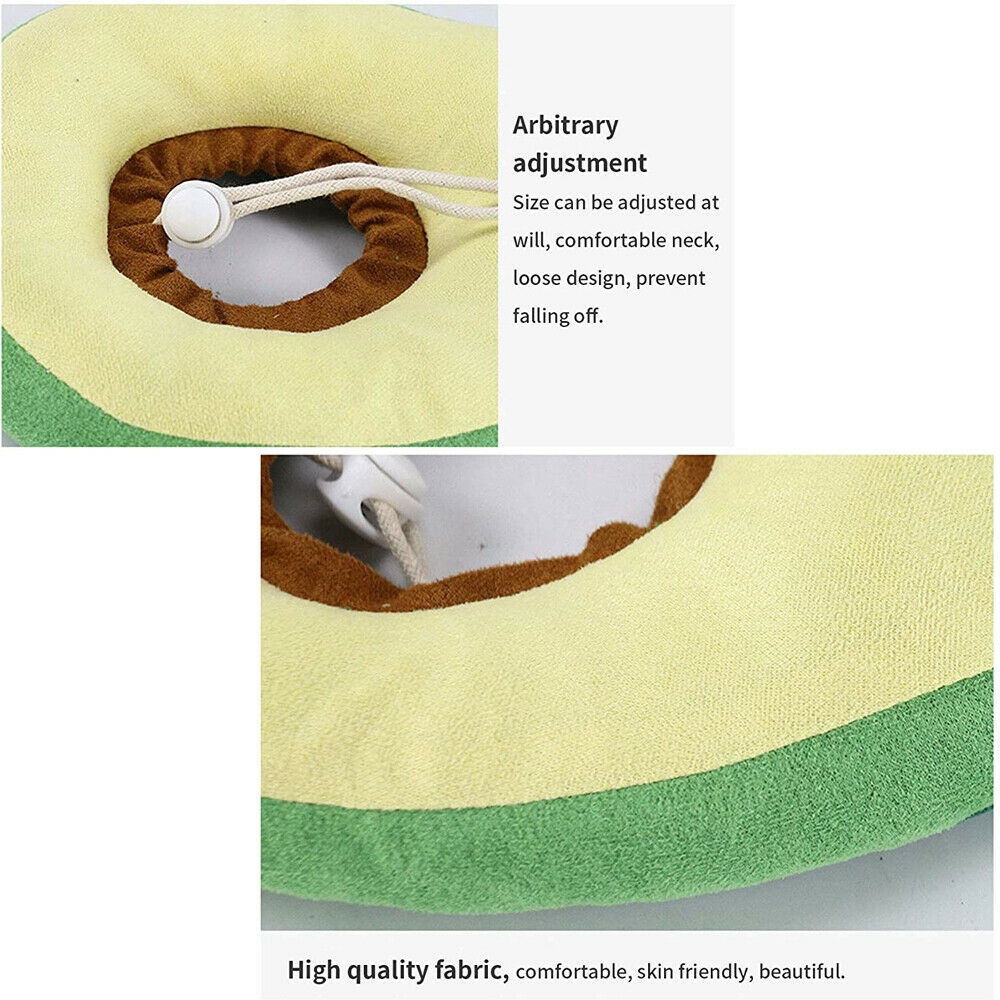 Adjustable Soft Lemon Pet Recovery Collar