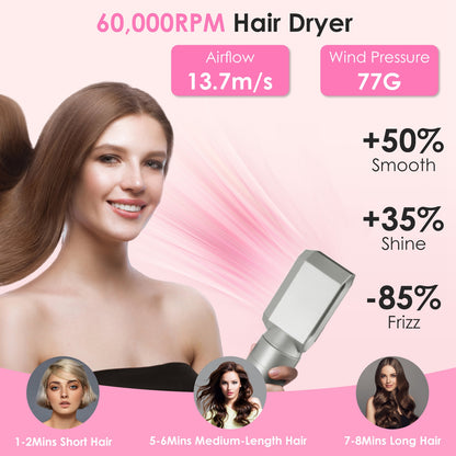 6-in-1 Hot Air Hair Styler Brush
