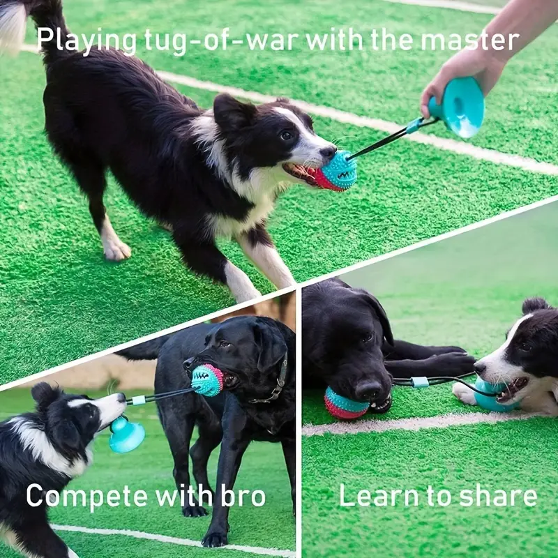 Interactive Dog Toy for Aggressive Chewers