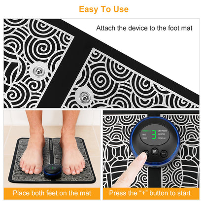 Electric Foot Massage Pad Stimulator