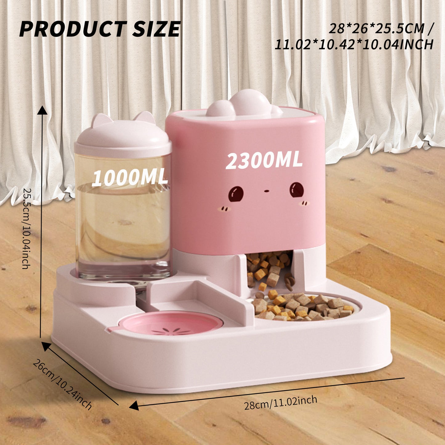 Cartoon Cloud Pet Feeding Bowl