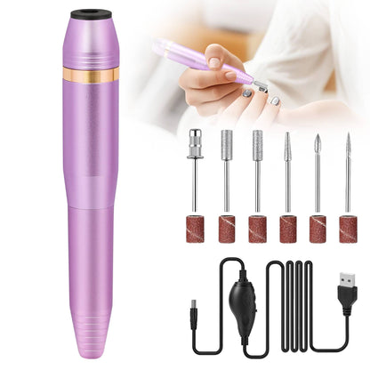 Professional Electric Nail File Kit