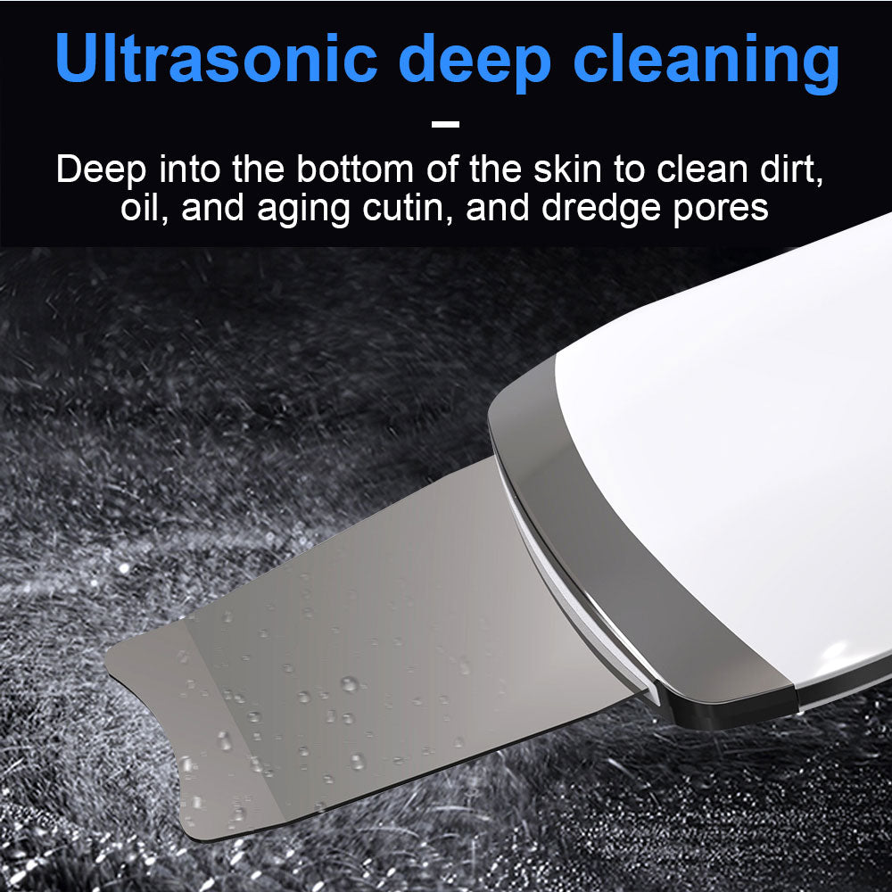 Electric Ultrasonic Facial Skin Scrubber