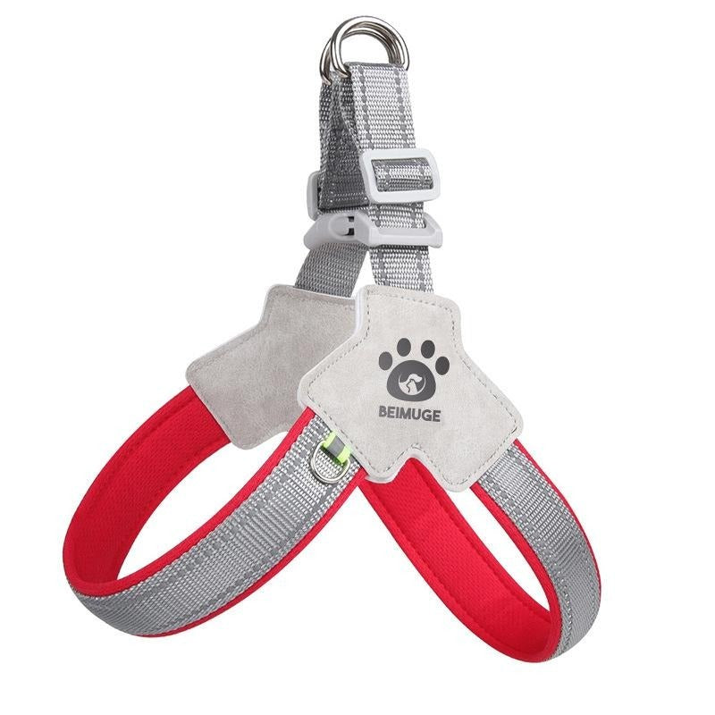 Adjustable Reflective Pet Harness & Leash