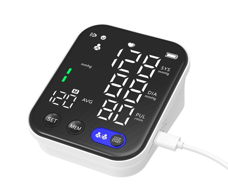 Large Screen Electronic Blood Pressure Monitor