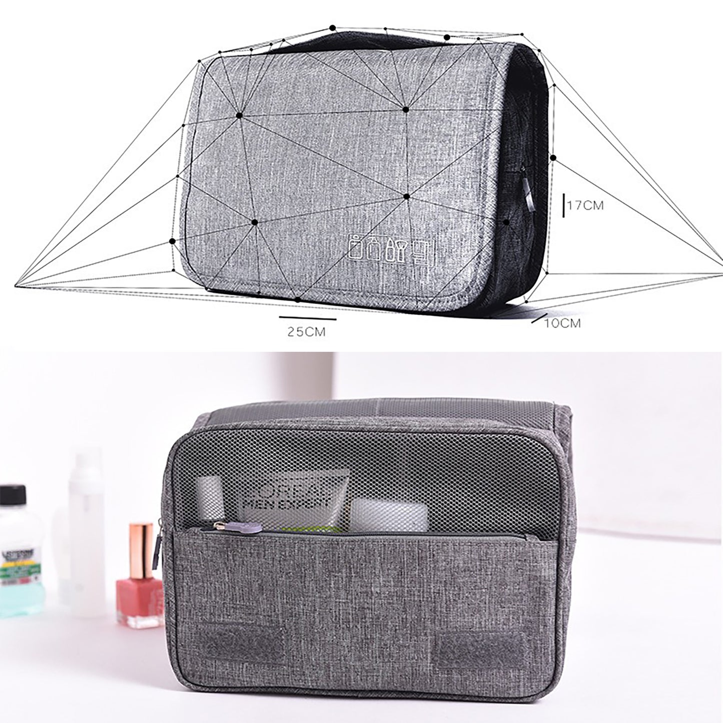 Travel Hanging Waterproof Toiletry Bag