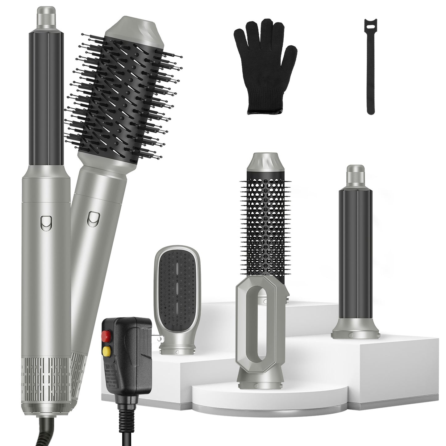 6-in-1 Hot Air Hair Styler Brush