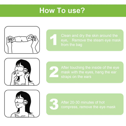 5PCS Self-Heating Steam Eye Mask