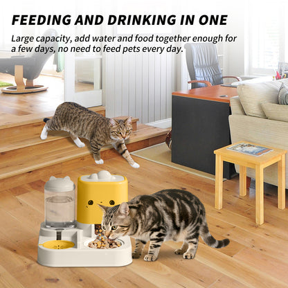 Cartoon Cloud Pet Feeding Bowl